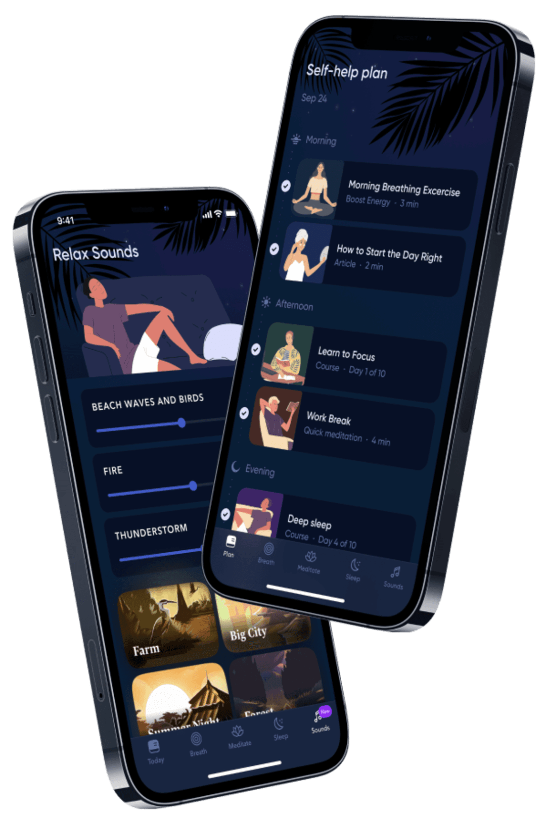 Pilatix app displayed on two phones